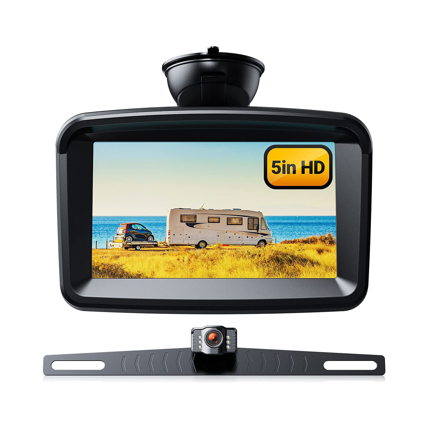 5 Monitor with 1080P Backup Camera for Truck - Al Haseelah Auto Parts